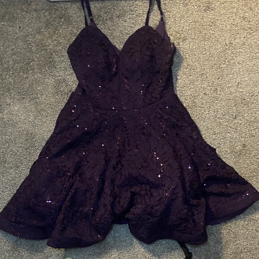 Speechless Deep Purple Dress